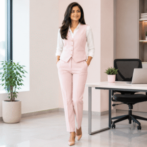 corporate chic waistcoat set