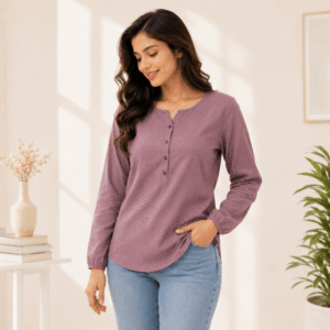 full sleeve casual top