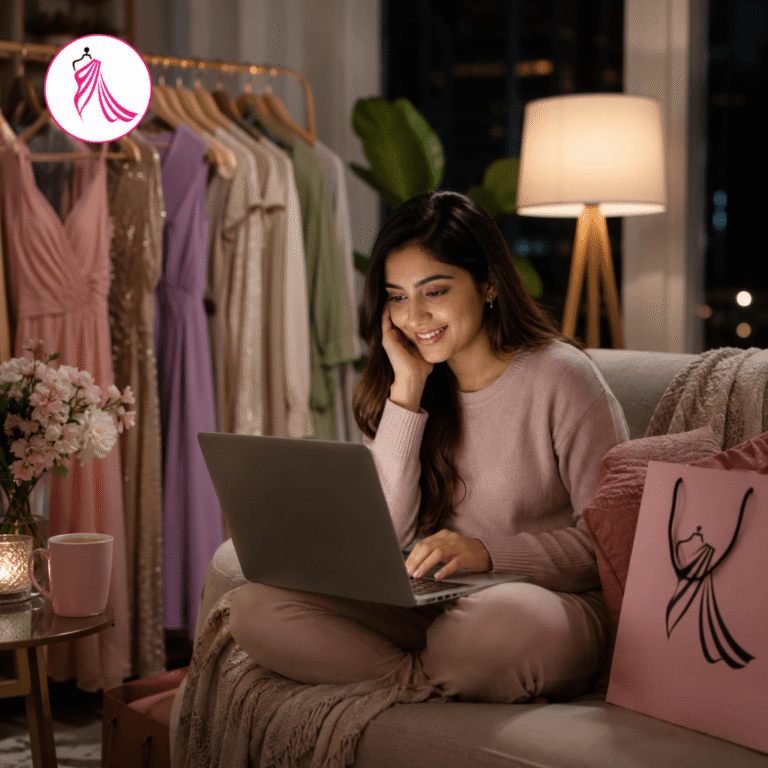 why shopping women's fashion online saves time