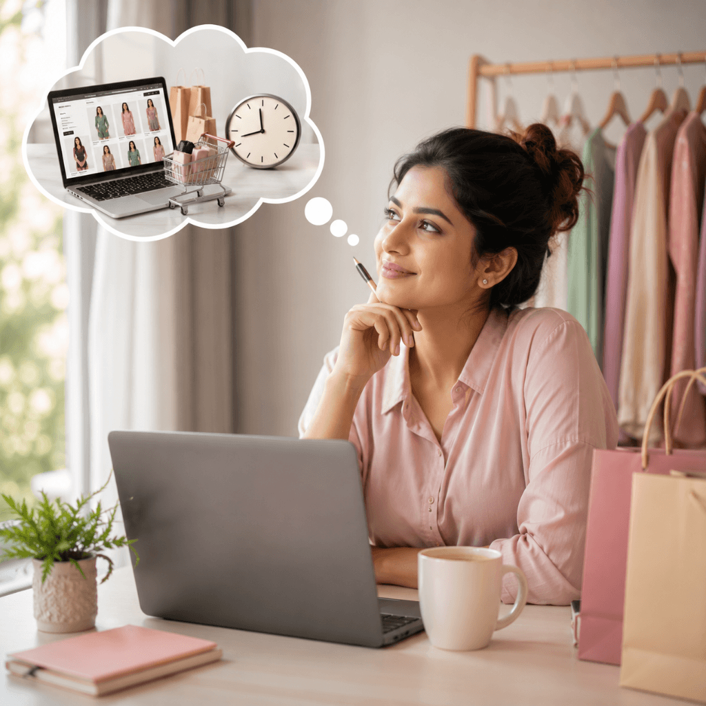 why shopping women’s fashion online saves time